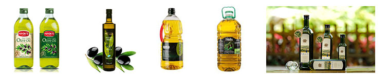 橄欖油自動灌裝鎖蓋貼標生產(chǎn)線，橄欖油灌裝生產(chǎn)線