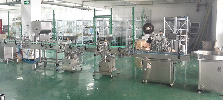 全自動醬料灌裝生產(chǎn)線，大顆粒醬料灌裝生產(chǎn)線