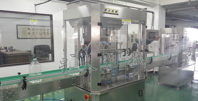 糖漿灌裝生產(chǎn)線，果蜜灌裝生產(chǎn)線